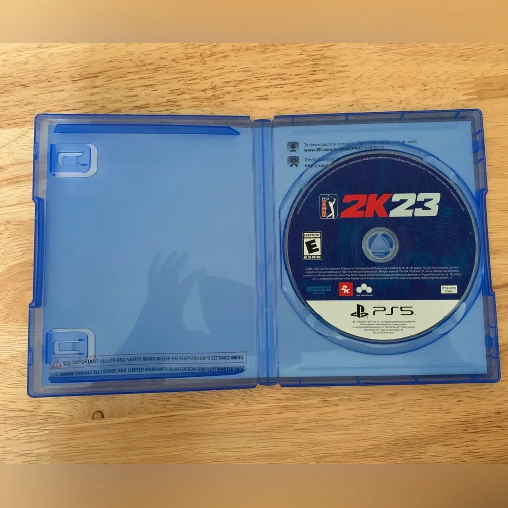 PGA Tour 23 for PS5 - Blue Case